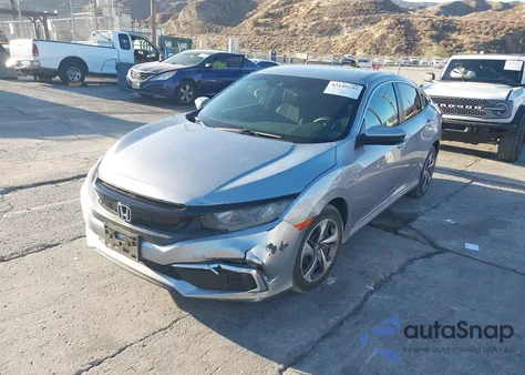 2020 Honda Civic Lx from USA, damaged, VIN 19XFC2F61LE205086